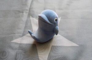 Dárková krabička na prsten - Delfín